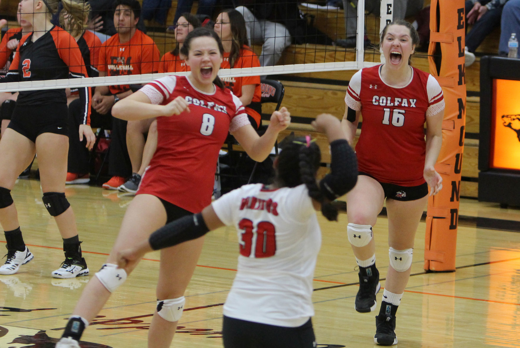 Colfax at Elk Mound volleyball 10-17-19